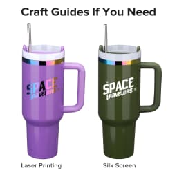 12 Pack 40 oz Rainbow Coating Stainless Steel Leak-proof Thermal Tumbler, for Laser Engraving, Hot and Cold
