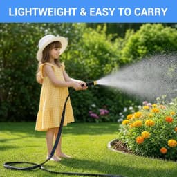 Garden Hose 25/50/75/100FT, Non-Expandable Fabric Covered Water Hose With 3/4" Fittings, Kink-Free For Outdoor Use