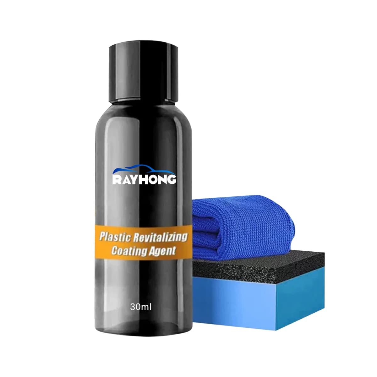 Plastic Coating Agent (30ml Set) for Car Interior, Instrument Panel, Seat Cleaning, Stain Removal, Refurbishment Coating Agent