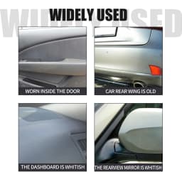 Plastic Coating Agent (30ml Set) for Car Interior, Instrument Panel, Seat Cleaning, Stain Removal, Refurbishment Coating Agent