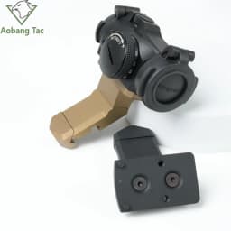 Tactical Metal RM T-1 T-2 Red Dot Sight Side Mount 45° Offset Optics Mounting Base Accessories Red Dot 45 Degree Bracket