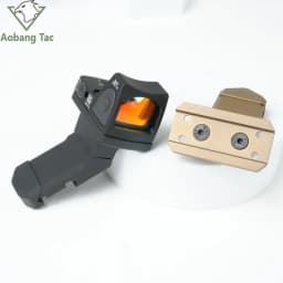 Tactical Metal RM T-1 T-2 Red Dot Sight Side Mount 45° Offset Optics Mounting Base Accessories Red Dot 45 Degree Bracket