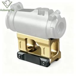 Tactical Metal RM T-1 T-2 Red Dot Sight Side Mount 45° Offset Optics Mounting Base Accessories Red Dot 45 Degree Bracket
