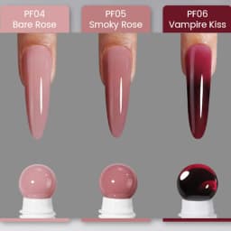 YOKEFELLOW PUREFORM Poly Gel Nai Polish Tpo&Hema Free Pink Red Extension Gel Large Capacity 50g Hard Gel for Starter Nail Art DIY