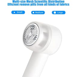 Electric Lint Remover Fabric Shaver for Clothes Portable Rechargeable Long-Lasting Battery Large Shaving Area 2 Speeds for Effortless Pilling Removal