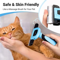 Pet Grooming Brush, Deshedding Tool for Dogs and Cats, Effectively Reduces Shedding by up to 95% for Pet