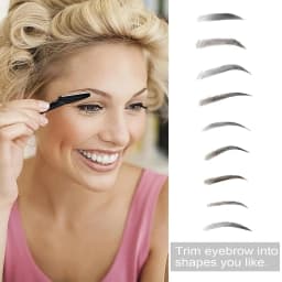 12 Pcs Eyebrow Razors, Face Razors Multipurpose, Exfoliating Dermaplaning Tools, Eyebrow Trimmers Shaver with Protective Cover, Facial Hair Removal for Women Men Body Use