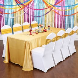 60-Pack Chair Back Straps with Sequin Elastic Spandex Bands and Decorative Bows, Single-Sided Sequins, Perfect for Romantic Weddings, Parties, and Home Chair Cover Decoration