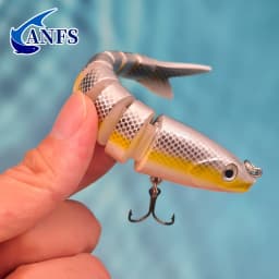 ANFS 3pcs Fishing Lure Kit-Realistic Design Swim Bait, Fishing Bait for Freshwater Saltwater Fishing, Angler Must Have