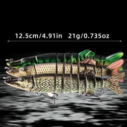 ANFS 3pcs Fishing Lure Kit-Realistic Design Swim Bait, Fishing Bait for Freshwater Saltwater Fishing, Angler Must Have