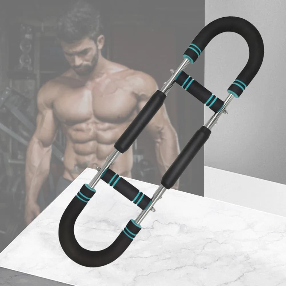 Multifunctional Adjustable Spring Arm Twister Trainer U-Shape Arm Strength Device Home Chest Shoulder Workout Fitness Equipment