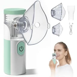 Portable Nebulizer with Delicate, Efficient Atomization - Comfortable to Use, Featuring a High-Value Refined Design, Reusable, and Complete with Multiple Components, Nebulizer for Asthma, Nebulizer Machine for, Portable Nebulizer, Nebulizer for