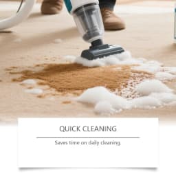 Carpet Cleaner, Specially Formulated for Carpet Stain Removal, Mild Daily Care for Carpets, Suitable for Various Materials