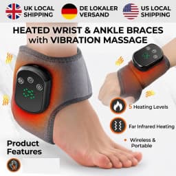 Electric Heating Foot Ankle Wrap - Hot Compress Joint Protector Support for Comfort And Relaxation