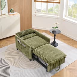 comfortable chair for Small apartment Bedroom space Balcony Small sofa bed Lazy Small sofa with a pillo Comfy Futon Couch