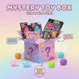 100+ Squishy Blind Box, Surprise Fidget Toy Pack with Multiple Textures Anti-Anxiety Stress Relief Squishies Set for Kids Adults