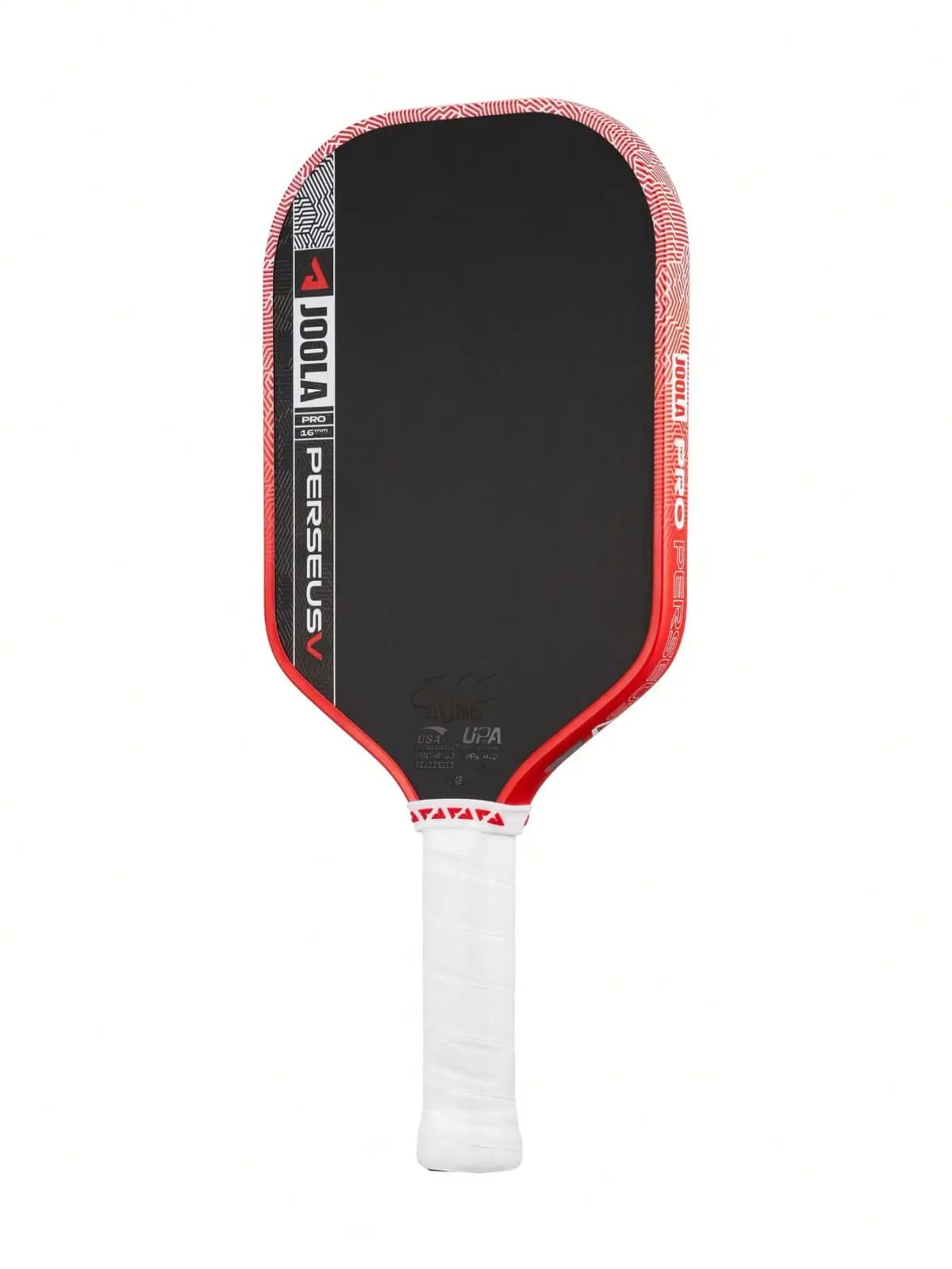 JOOLA Pro V Power Pickleball Paddle 16mm, Co-Branded Racket With Raw Carbon Fiber Textured Surface, Reinforced Frame & Power Core, Excellent Control, Lightweight Design