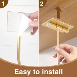 Banana Hanger Hook Under Cabinet: Adhesive Banana Holder, Foldable with Magnets When Not in Use, Under Counter Banana Hook, Sta