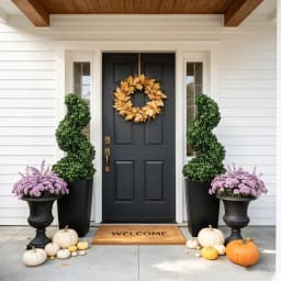 2.6/4.1/5.2ft Fake Plants 2 Pieces Artificial Boxwood Spiral Topiary Trees with Large Planter Spiral Faux Topiary Trees for Indoor Outdoor All-Year Green Fake Plants Highly Simulated for Home Christmas Decorative/Indoor/Front Porch/Garden