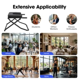 Red / Black Inversion Chair, Inversion Table, Flip Training Equipment, Steel Yoga Headstand Bench, PU Cushion Thick Foam, Anti-Slip Feet, Double Lock Pin, Stretching Strength Training, Durable Anti-Corrosion, for Home Gym Workout