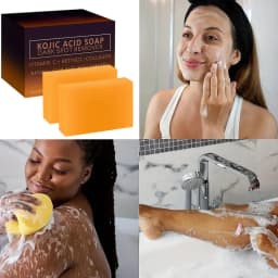 Curcumin Ginger Ready-to-Use Essential Oil Soap Cleanser Papaya Soap - Natural Skin Care