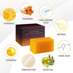 Curcumin Ginger Ready-to-Use Essential Oil Soap Cleanser Papaya Soap - Natural Skin Care