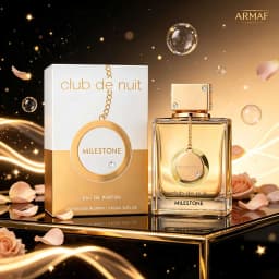 Armaf Club De Nuit Milestone Unisex Eau De Parfum — a Fresh, Woody-Citrus Fragrance Suitable for Any Occasion. a Versatile Scent for Men and Women, Perfect for Business Commutes, Meetings, Evening Dates, and Short Trips.
