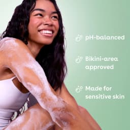 16 fl oz Creamy Gel Crème de Pistachio Cashmere Body Wash, eos Shea Better Series