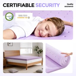 MCQ 1.5 Inch Memory Foam Mattress Topper Full Size Gel Breathable Cooling Mattress Soft Bed Topper For Home Bedroom Furniture 