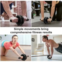 Abdominal Wheel, Ab Roller For Abdominal Exercise Machine, Abs Workout Equipment, Core Strengthening Trainer Fitness Belly