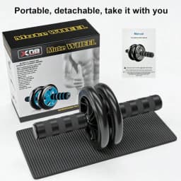 Abdominal Wheel, Ab Roller For Abdominal Exercise Machine, Abs Workout Equipment, Core Strengthening Trainer Fitness Belly