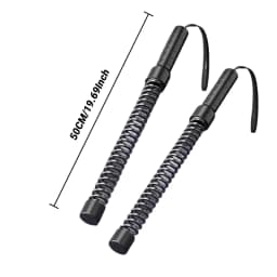 Portable Quiet Weighted Cordless Battle Ropes Space Saving Ropeless Fitness Equipment For Full Body Training Home Indoor Outdoor Workout Use