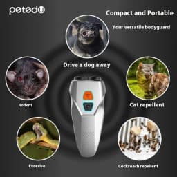 Rechargeable Ultrasonic Dog Repellent & Barking Deterrent – 3-Mode Pet Training Device for Behavior Correction & Stop Barking