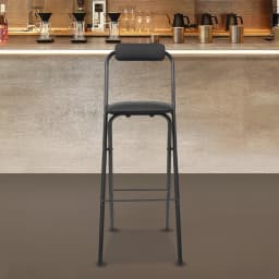 Modern Foldable Bar Chair 29.53in Seat Height X-shaped Chair Legs, 125kg/275.58lbs Load Capacity, for Home Cafe Bar