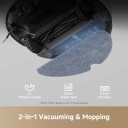 Dreame GoVac 200L 2-in-1 Robotic Vacuum & Mop — 13,000 Pa Vormax Suction, Smart Pathfinder Mapping & App Control for Carpet, Hardwood & Tile