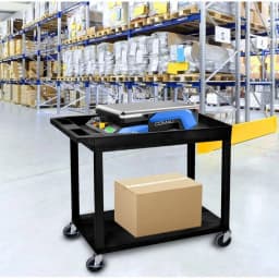 EC12-B 32" x 18" Cart - One Tub/One lat Shel
