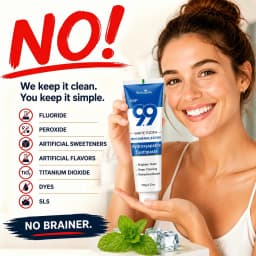 New Powerful Whitening Toothpaste, Brightens Teeth, Eliminates Bad Breath Stains and Odor, Mint Flavor, Deep Cleaning, Fresh Breath, Cares for Gums, Boosts Confidence in Smile, Travel-Friendly Tube for Home & On-the-Go Oral Care, Local Warehouses