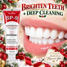 Super Whitening Teeth Toothpaste, Probiotics & Hydroxyapatite Toothpaste, Fresh Breath & Oral Deep Cleaning, Minty Fresh Breath, Brush Teeth to Make Look Brighter, Gum Clean, Ideal Oral Hygiene Gift for Women & Men, Suitable for Everyday