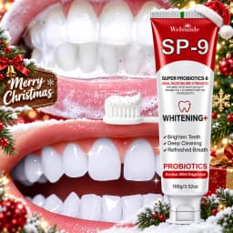 Super Whitening Teeth Toothpaste, Probiotics & Hydroxyapatite Toothpaste, Fresh Breath & Oral Deep Cleaning, Minty Fresh Breath, Brush Teeth to Make Look Brighter, Gum Clean, Ideal Oral Hygiene Gift for Women & Men, Suitable for Everyday