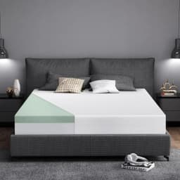 Hcore Extra Firm Memory Foam Mattress 8/10inch Queen Size Mattress with Tencel Cover Firm Mattress for Back Pain