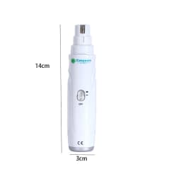 Professional 2-Speed Dog Nail Grinder with 3 Ports - USB Rechargeable Electric Pet Paw Trimmer for Small, Medium & Large Dogs