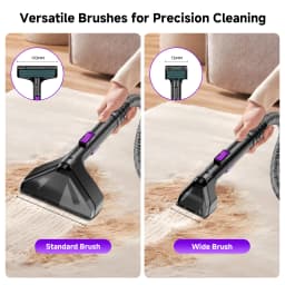 Honki 530W Carpet Cleaner Machine 20KPa Strong Suction Handheld Multifunctional Cleaner for Pet Hair Upholstery Sofa Mat Bed Self-cleaning Energy-saving Portable Wet and Dry Deep Cleaning Appliances