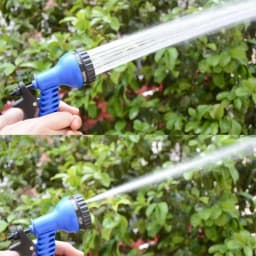  1 Piece Garden Sprinkling Hose With Spray Gun, Portable Sturdy Garden Watering Hose, For Vehicle Washing & Lawn Watering 