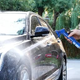  1 Piece Garden Sprinkling Hose With Spray Gun, Portable Sturdy Garden Watering Hose, For Vehicle Washing & Lawn Watering 