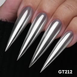 New YOKEFELLOW GleamTap Cushion Aurora Chrome Nail Powder Mermaid Aurora Effect Nail Art Glitter Decoration for Home DIY Salon