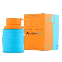 Odyssey Mandarin Sky Perfume 100ml – Men's Citrus Woody Eau De Parfum, Long-Lasting Fresh Scent, Limited Edition Gift Set