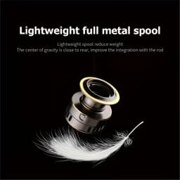 1pc Fishing Reel with a Spinning Wheel, Aluminum Alloy Wire Cup, Aluminum Alloy Rocker Arm, 5.2:1 Gear Ratio, 22.05 Pounds of Resistance, Smooth and Sensitive Outlet, Left and Right Interchangeable Rotating Fishing Reel
