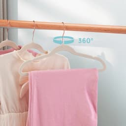Baby Velvet Hangers 30/50 Pack - 11 Inch Premium Felt Non Slip Kids Hanger for Infant & Toddler Clothes - 0.2" Slim Space-Saving Baby Felt Hangers for Children's Closet with 10 Clips
