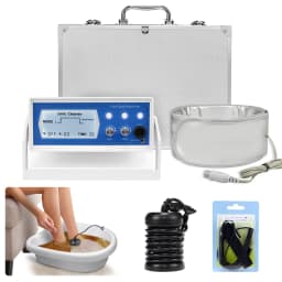 Health Care Deep Clean Ionic Detoxifing Foot Detox Cleanse Machine Ionizer Cleanse Detox Foot Spa Machine for Salon Use or Home Use