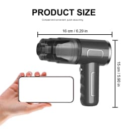 Mini Lightweight Wireless Car Vacuum Cleaner Portable Rechargeable Cleaning Tool Efficient Dust Removal Low Noise Design Practical Gadget For Travel Use Car Care And Daily Household Sanitation Maintenance Cleaning Work